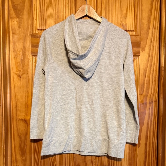 Polo by Ralph Lauren Light Grey Hooded Knit Top - Picture 6 of 8